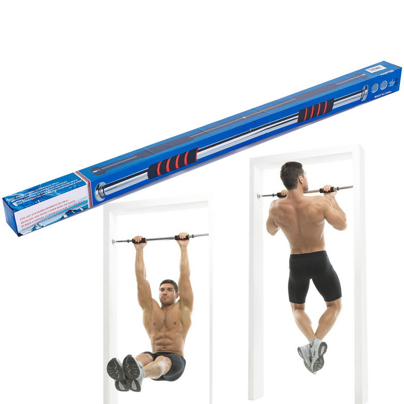 

Турник в дверной проем раздвижной Zelart My Gym 0551 80-130см Silver-Black