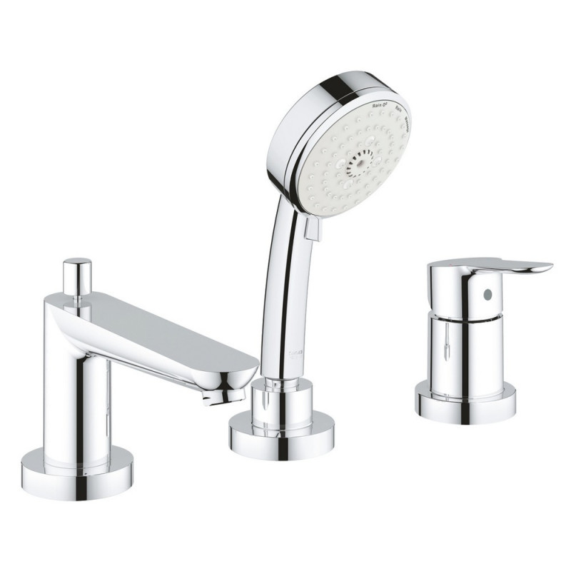 

Смеситель для ванны Grohe BauEdge 2511700A на 3 отверстия (хром)