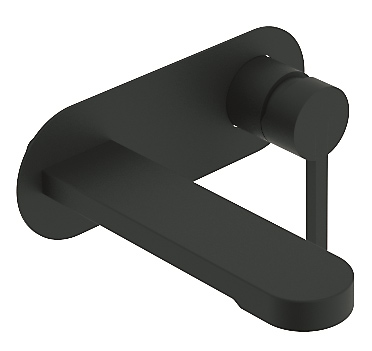 

Смеситель для умывальника Devit Laguna 8411X110B скрытого монтажа (черный)