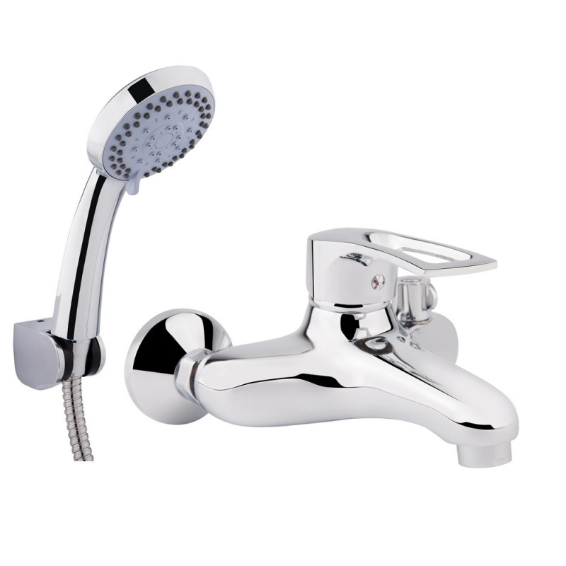 

Смеситель для ванны Q-Tap Hansberg CRM 006 (QTHANCRM006NEW) хром