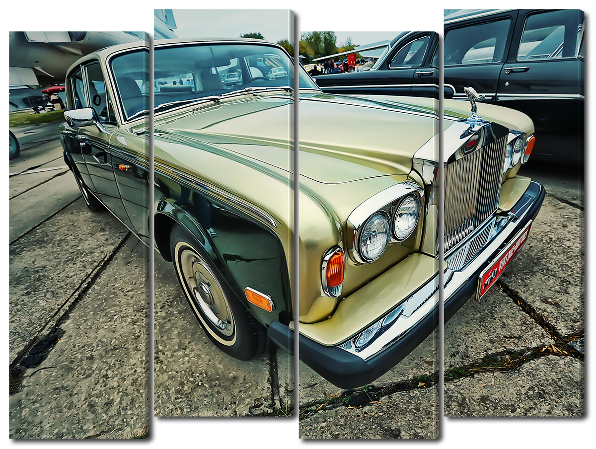 

Модульная картина Interno Холст Rolls-Royce104х79см