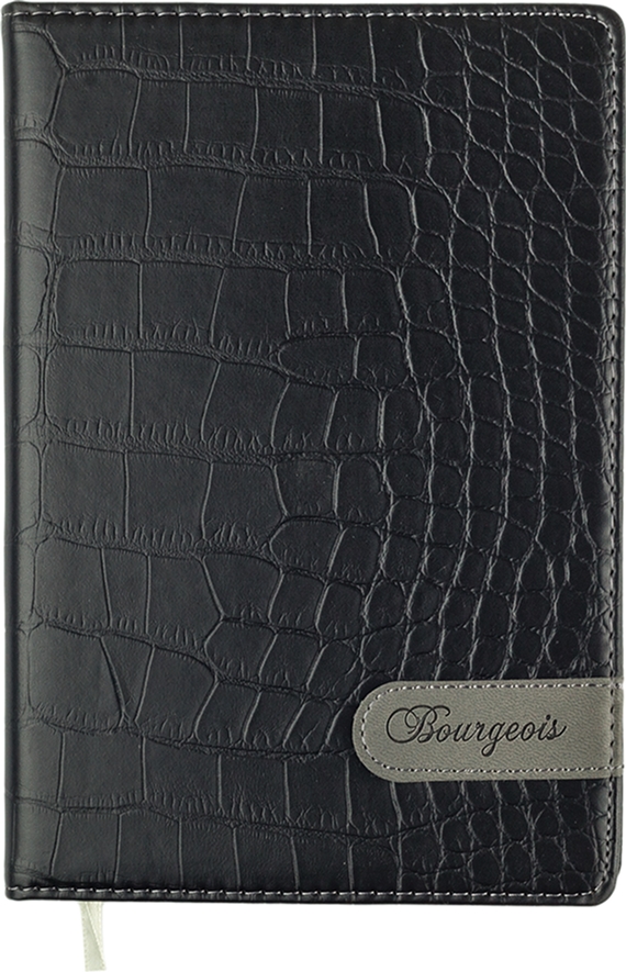 

Ежедневник недатированный Bourgeois А5 160 листов Черный (6923749726151)