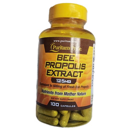 

Прополис, Bee Propolis Extract 125, Puritan's Pride 100капс (71367053)