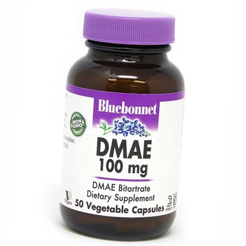 

Диметиламиноэтанол, DMAE 100, Bluebonnet Nutrition 50вегкапс (72393009)