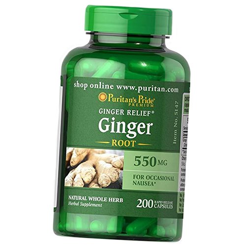 

Корень имбиря, Ginger Root 550, Puritan's Pride 200капс (71367055)