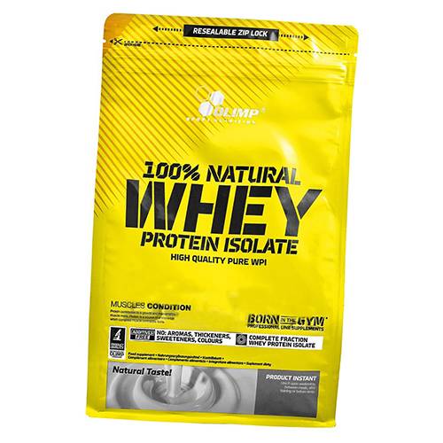 

100% Natural Whey Protein Isolate Olimp Nutrition 600г Без вкуса (29283011)