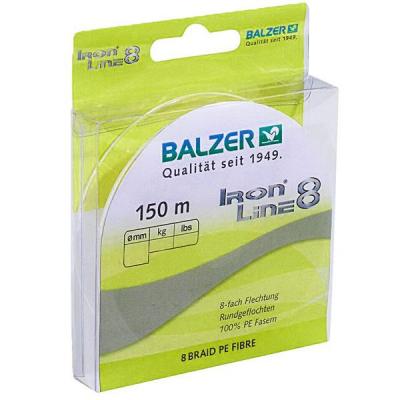 

Шнур Balzer Iron Line 8x Yellow 150м 0.30мм 34,8кг (желтый) (12661 030)