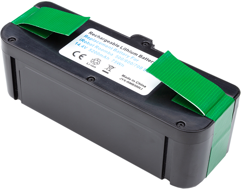 

Аккумулятор PowerPlant для пылесоса iRobot Roomba 500, 600 14.4V 5.2Ah Li-ion