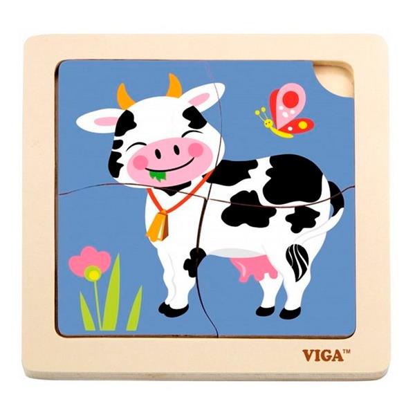 

Пазл Viga Toys "Корова" (51313)