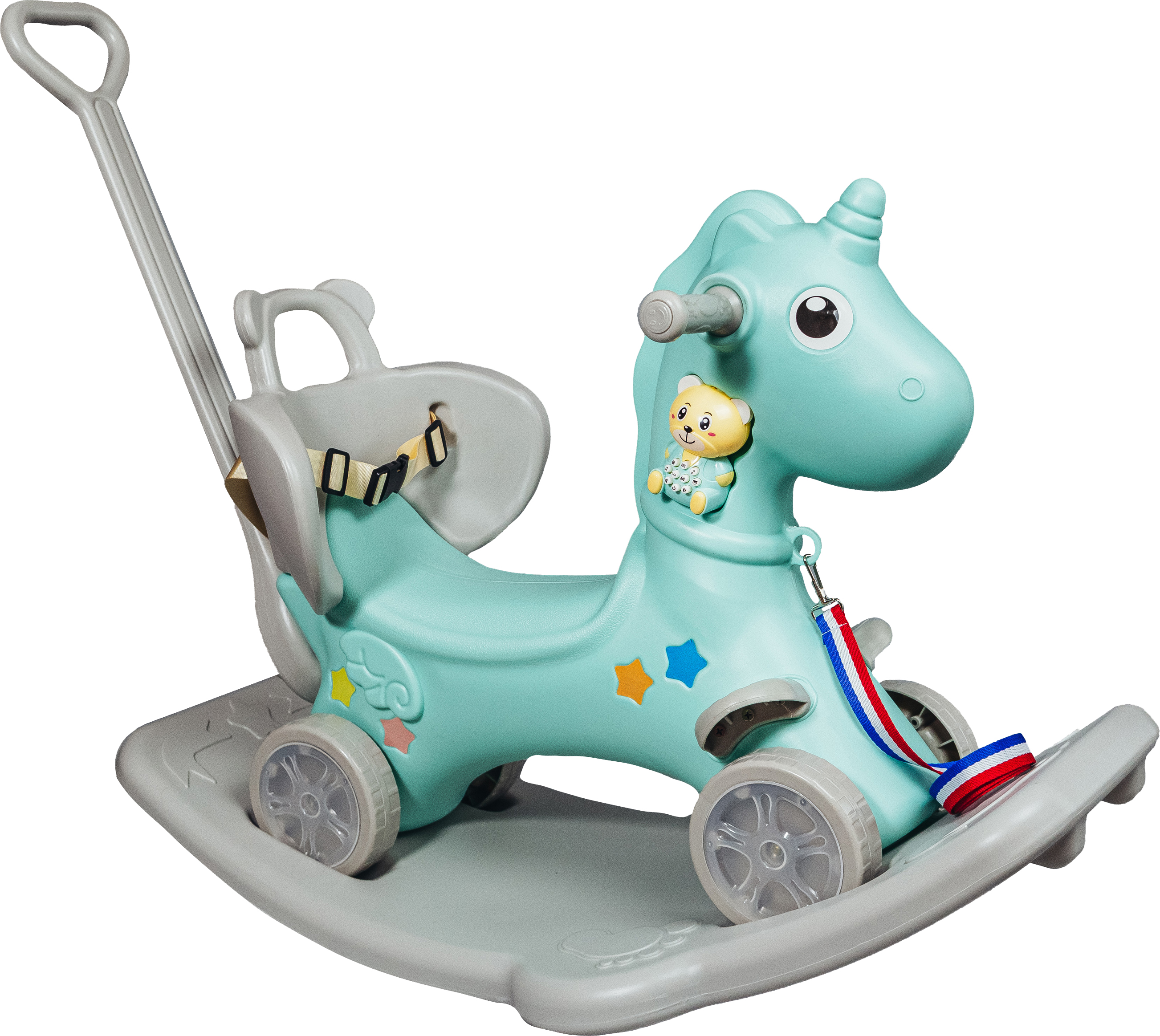 

Качалка-каталка XoKo Play Pen RHO2 Лошадка 5 в 1 Blue (RHO2-BL)