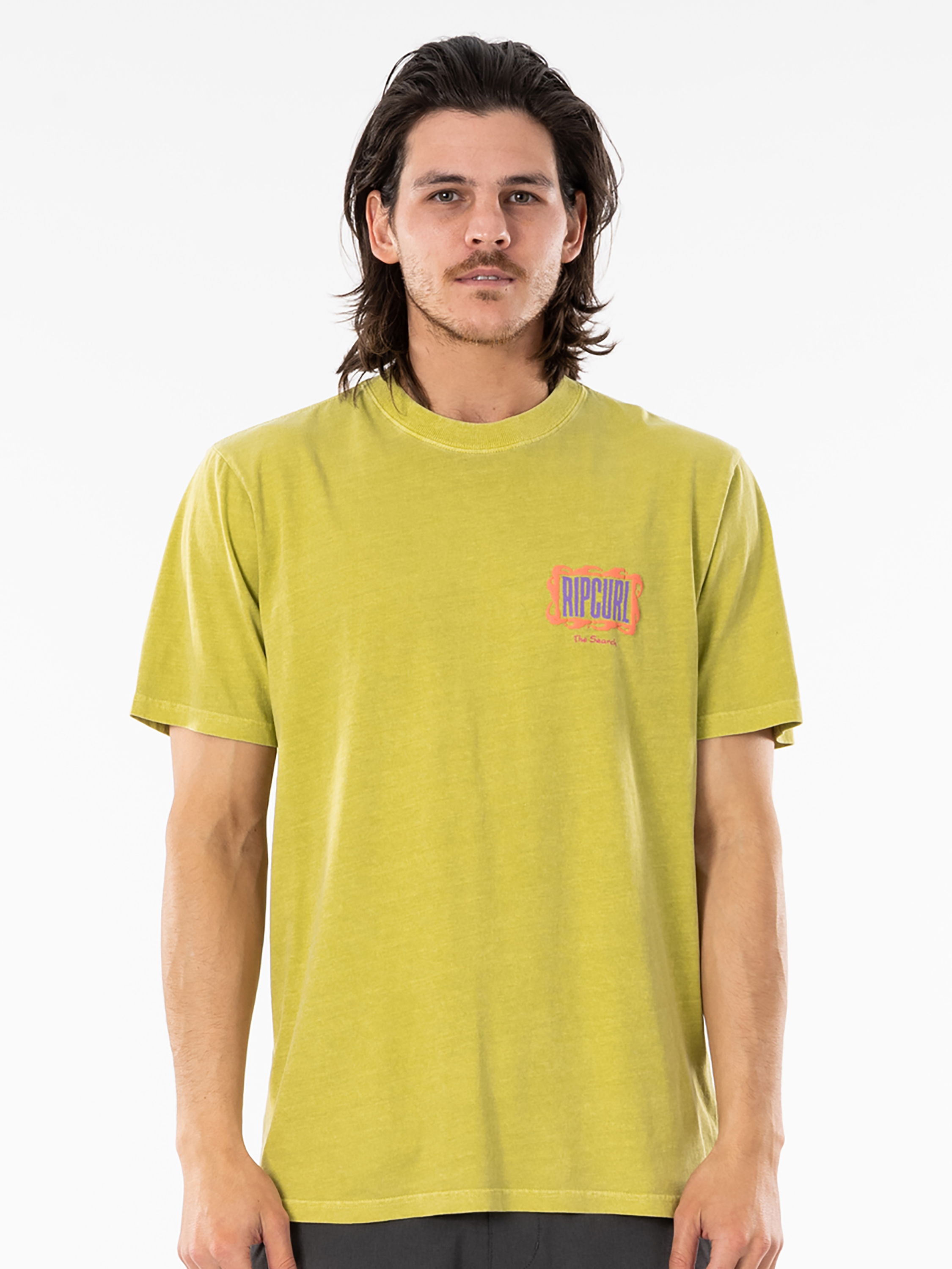 

Футболка Rip Curl Mind Wave Logo Tee CTERL9-9652 M Оливковая