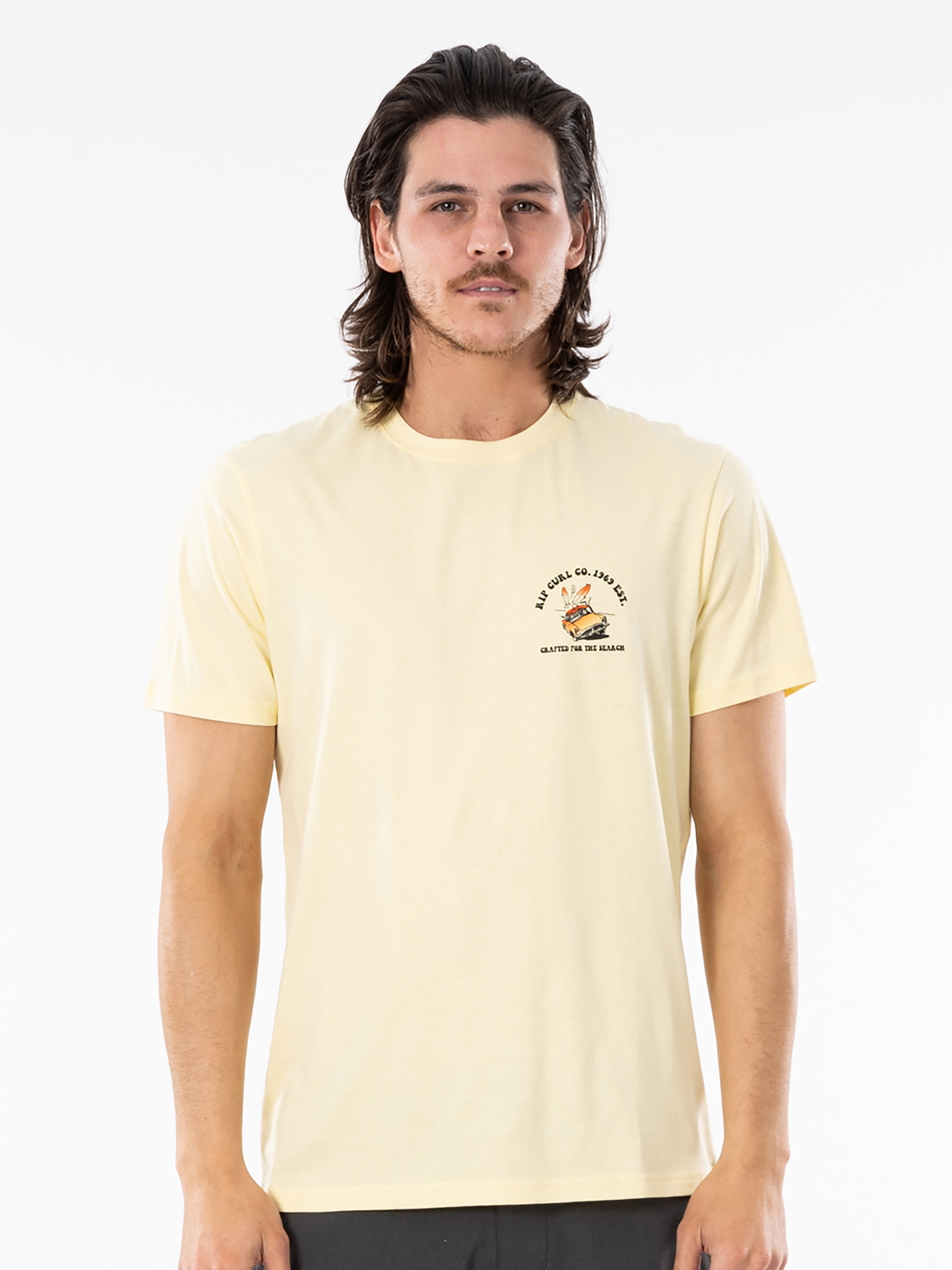 

Футболка Rip Curl Endless Search Tee CTERY9-4822 S Бледно-желтая