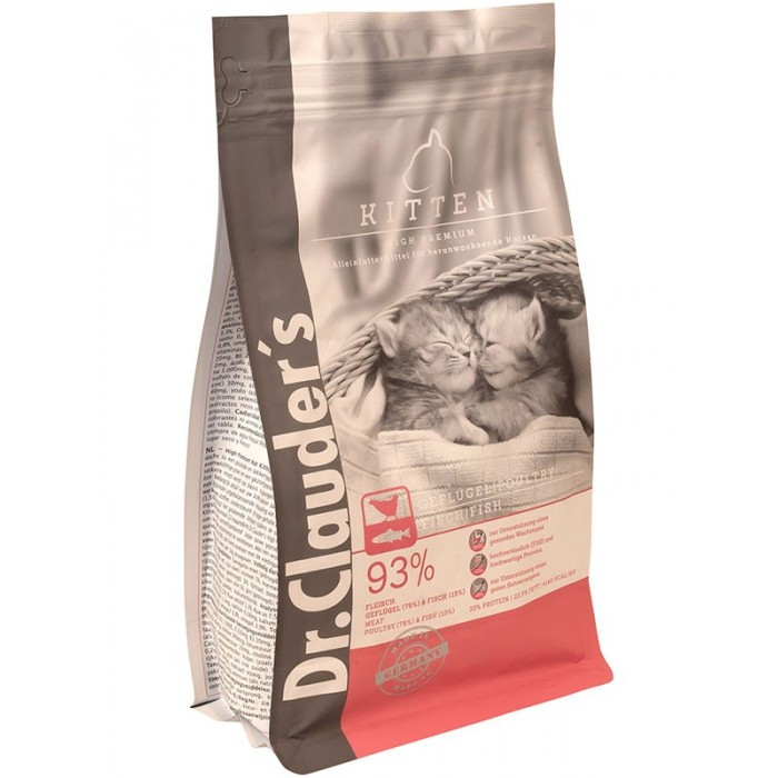

Dr.Clauder's High Premium Kitten (10кг) Сухой корм 10 для котят в период роста (до 12мес.).