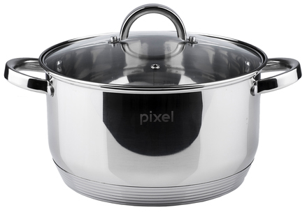 

Кастрюля PIXEL Kehl 24 см 5,2 л нержавеющая сталь (PX-2000-24)