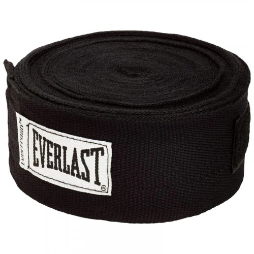 

Бинты боксерские Everlast Hand Wraps 2,75 м [черные]