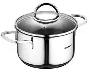 

Каструля Bergner Classic 2,8 л нержавіюча сталь (BG-6292)