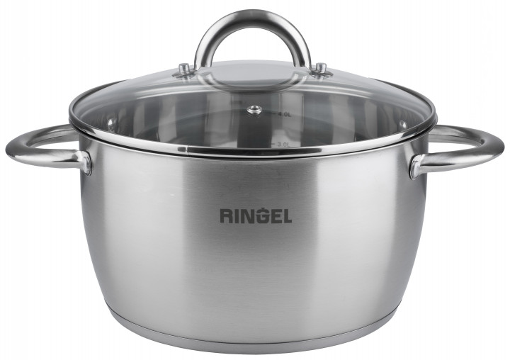 

Каструля Ringel Bonn 24 см 6,1 л нержавіюча сталь (RG-2003-24)