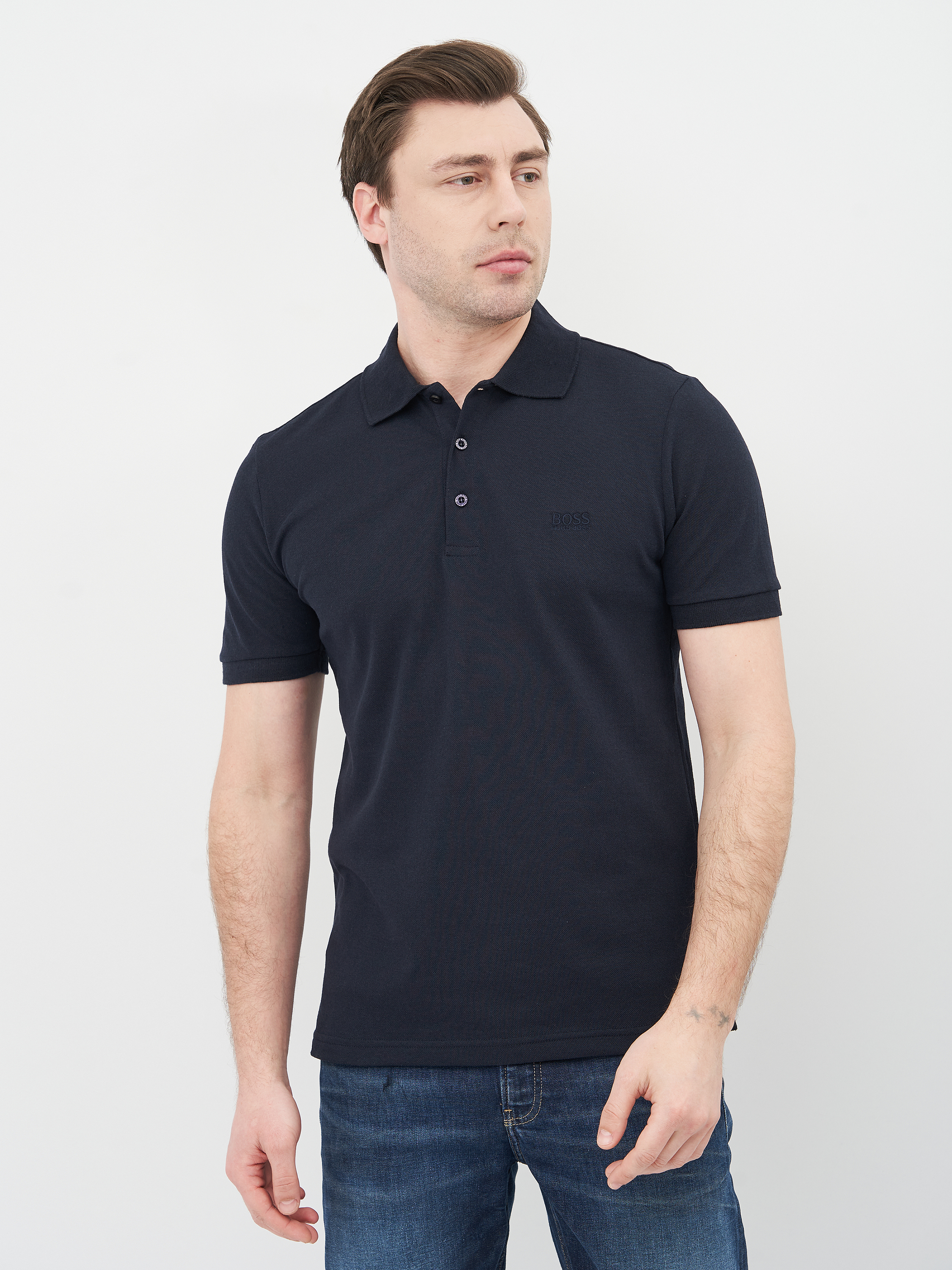 

Поло Hugo Boss 10671.1 L (48) Темно-синее
