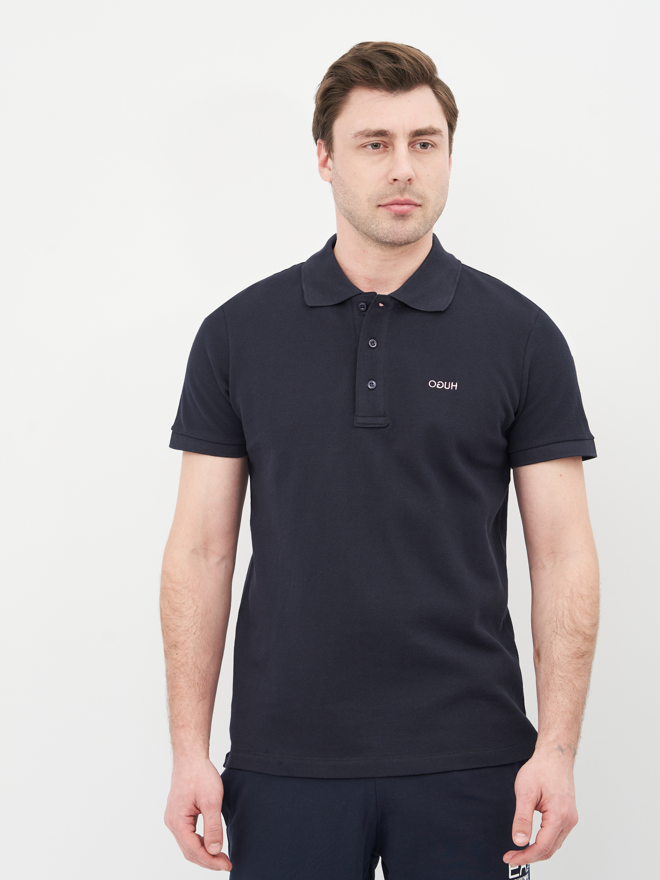 

Поло Hugo Boss 10682.3 XL (50) Темно-синее