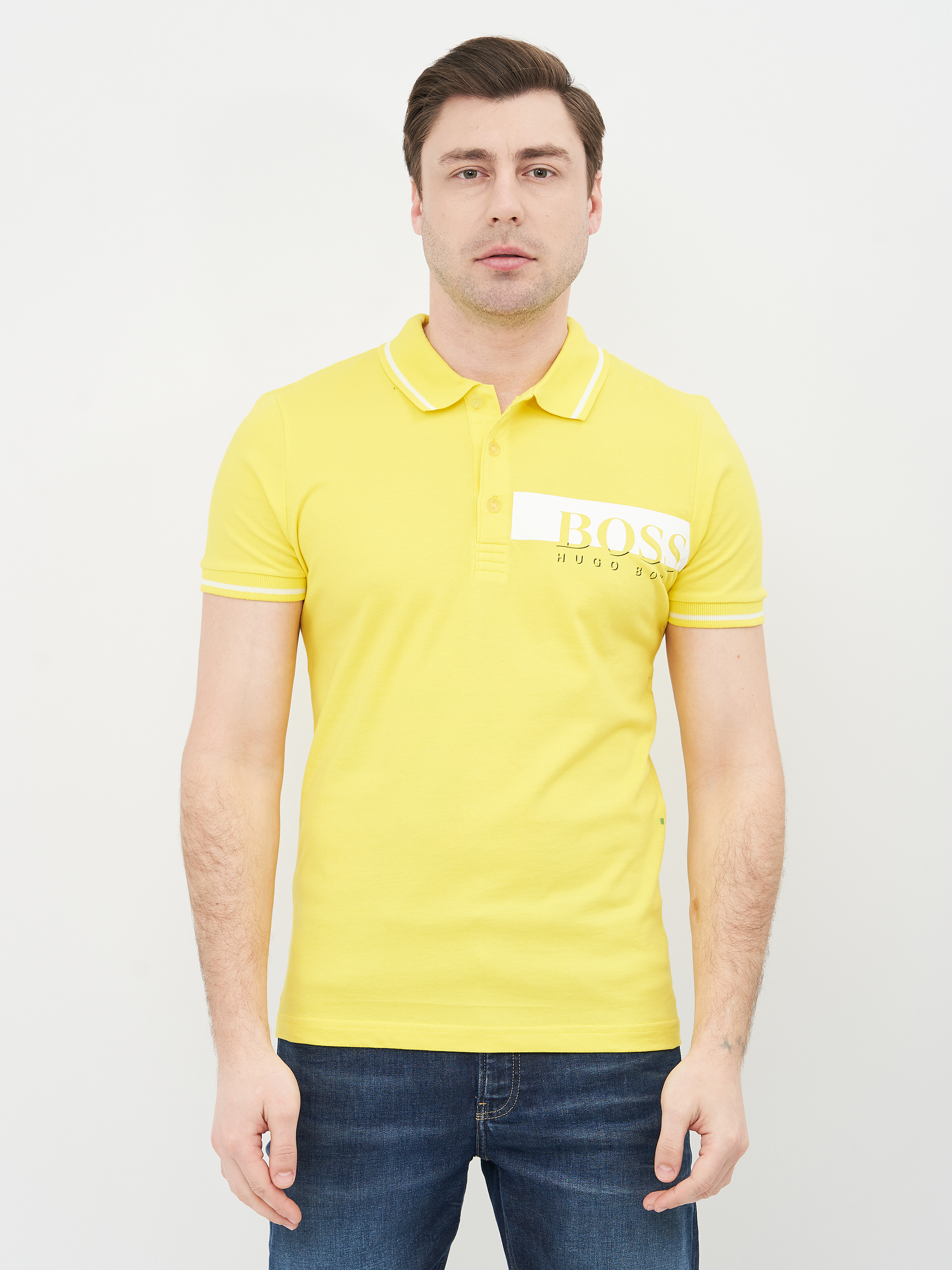 

Поло Hugo Boss 10672.2 XL (50) Желтое