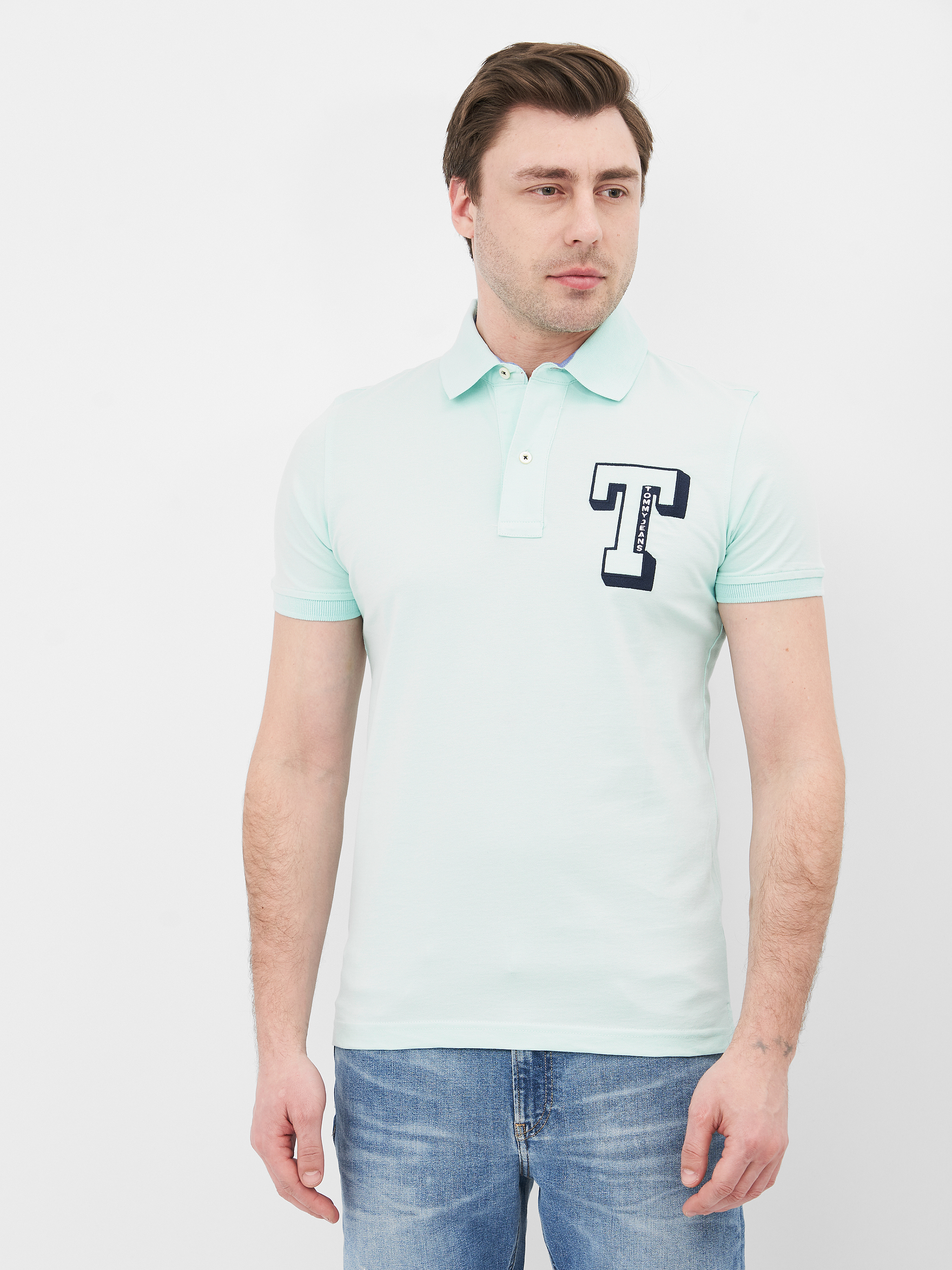 

Поло Tommy Jeans 10675.2  (46) Салатовое, Поло Tommy Jeans 10675.2 M (46) Салатовое