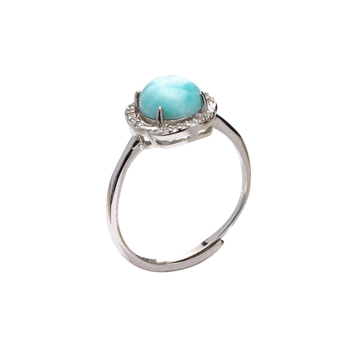 

Кольцо с натуральным ларимаром SAMOTSVETY (5.05.92.002)