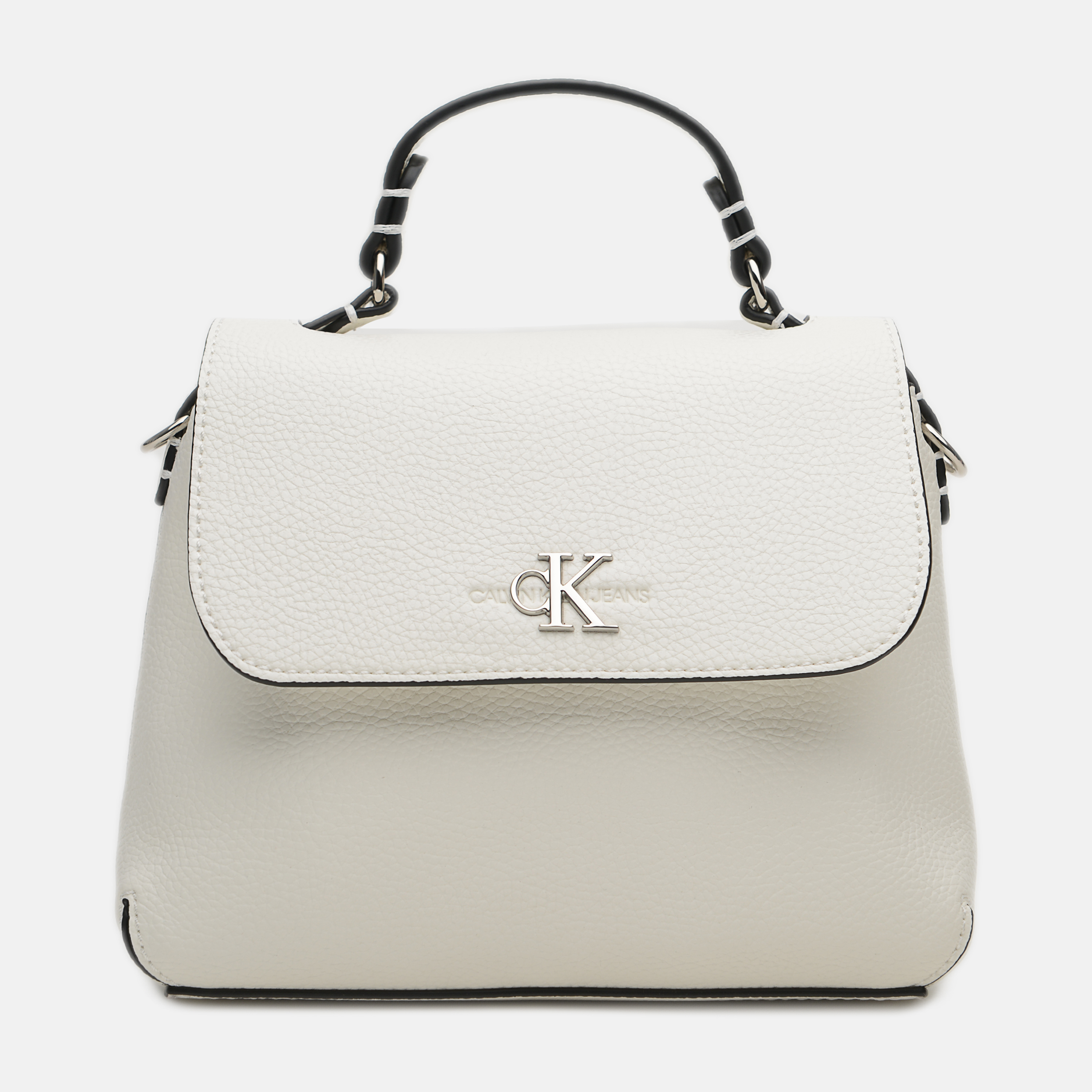 

Женская сумка Calvin Klein Jeans Mini Top Handle K60K607480-YAF Ck White