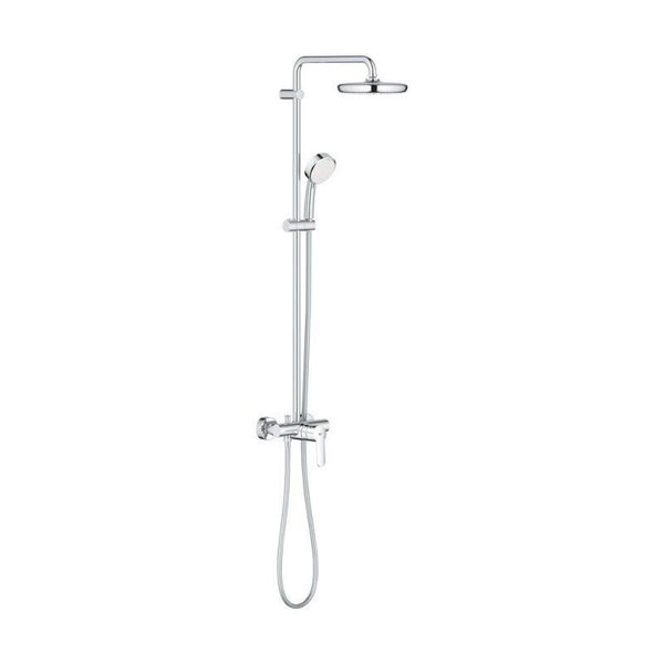 

Душевая система со смесителем и верхней лейкой GROHE хром TEMPESTA COSMOPOLITAN 26224001