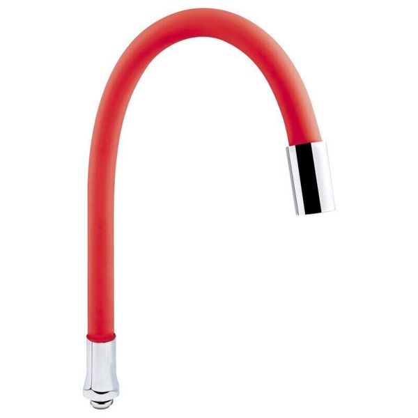 

Носик для смесителя TOUCH-Z хром гибкий для кухни 3/4'' силикон TZ261RED