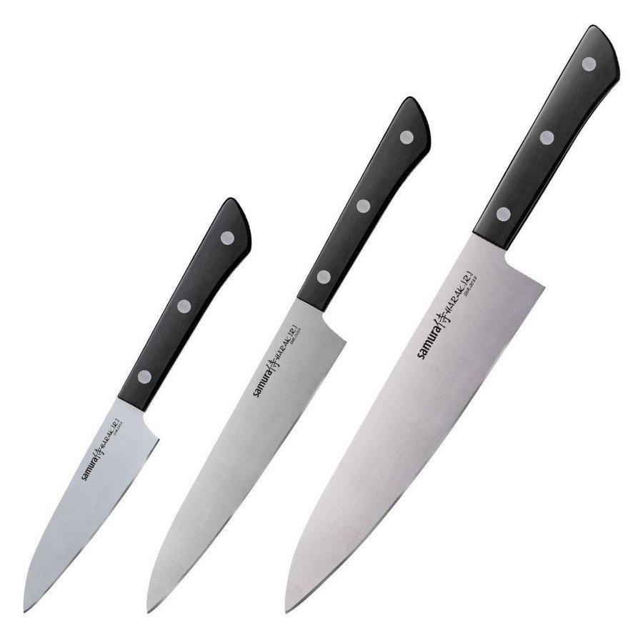 

Набор кухонных ножей из 3-х предметов Samura Harakiri (SHR-0220)