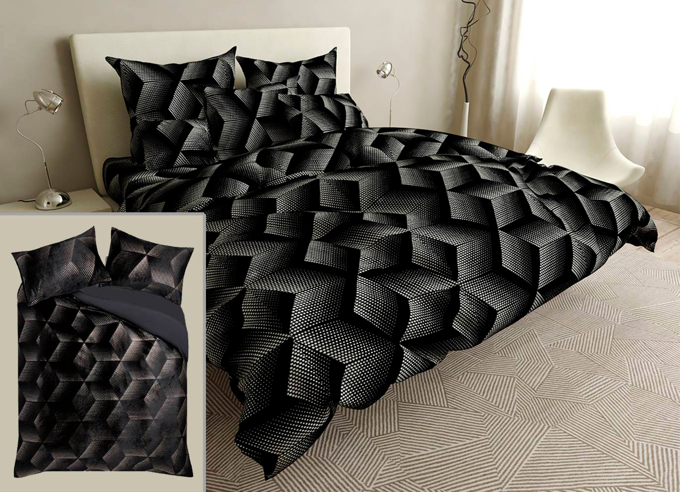 

Простынь MirSon Бязь Premium 17-0440 Dark metropolis 220 x 240 см
