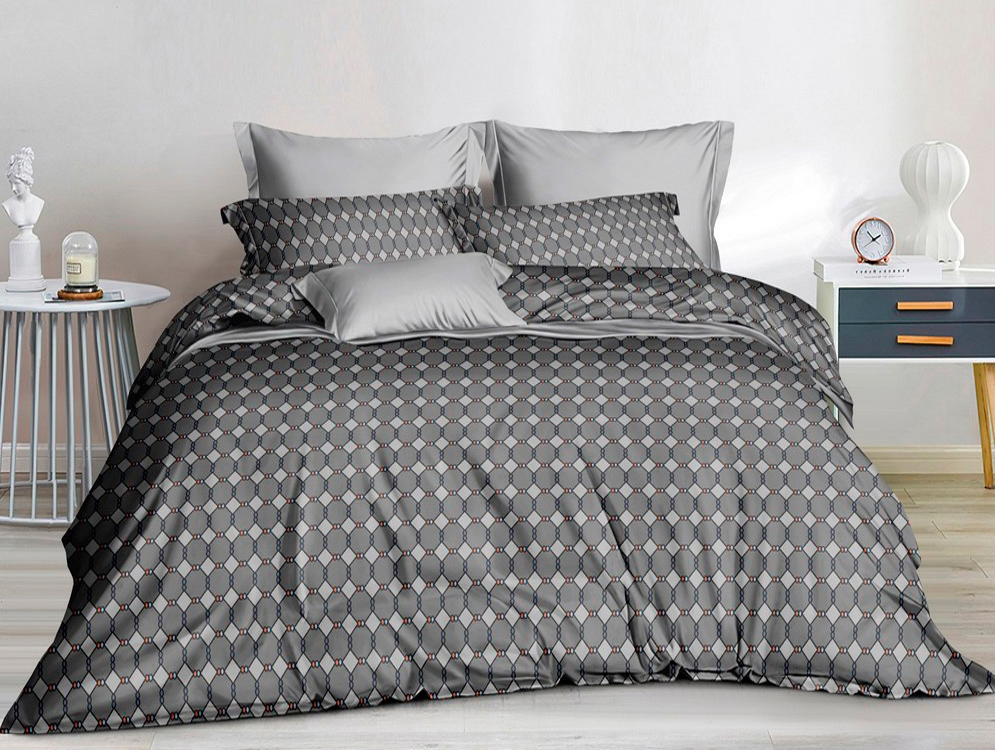 

Простынь MirSon Сатин Premium 22-1268 Grey Day 200 x 220 см
