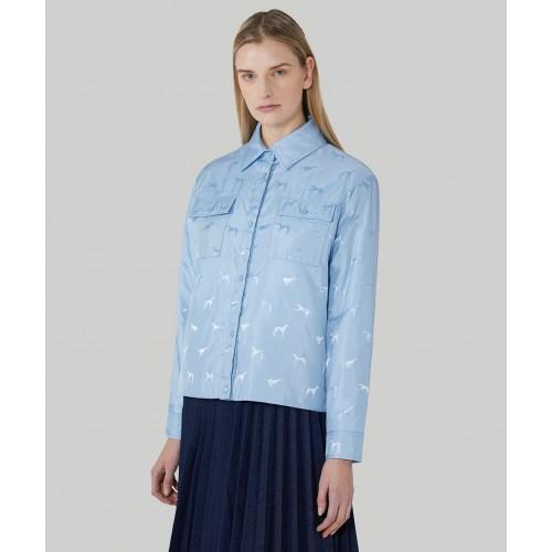 

Куртка Trussardi 56S00585 1T004798 U021 S Блакитна
