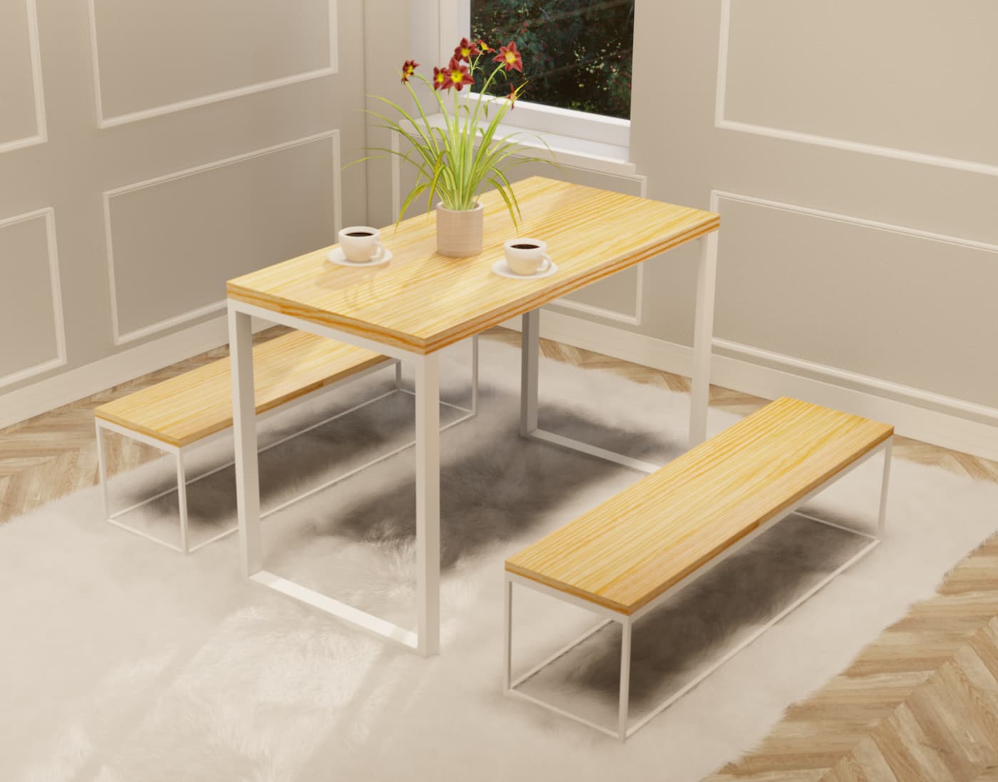 

Обеденный стол Mister Loft Онтарио 8011075