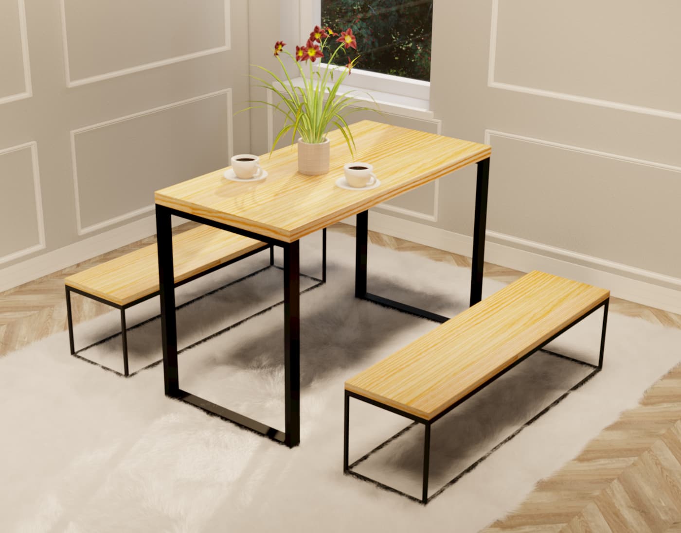 

Обеденный стол Mister Loft Бостон 6010075