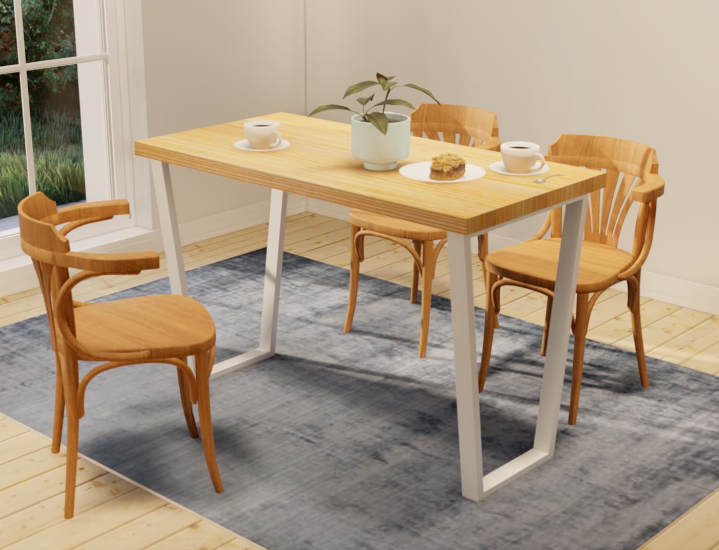 

Обеденный стол Mister Loft Мартин 7010075