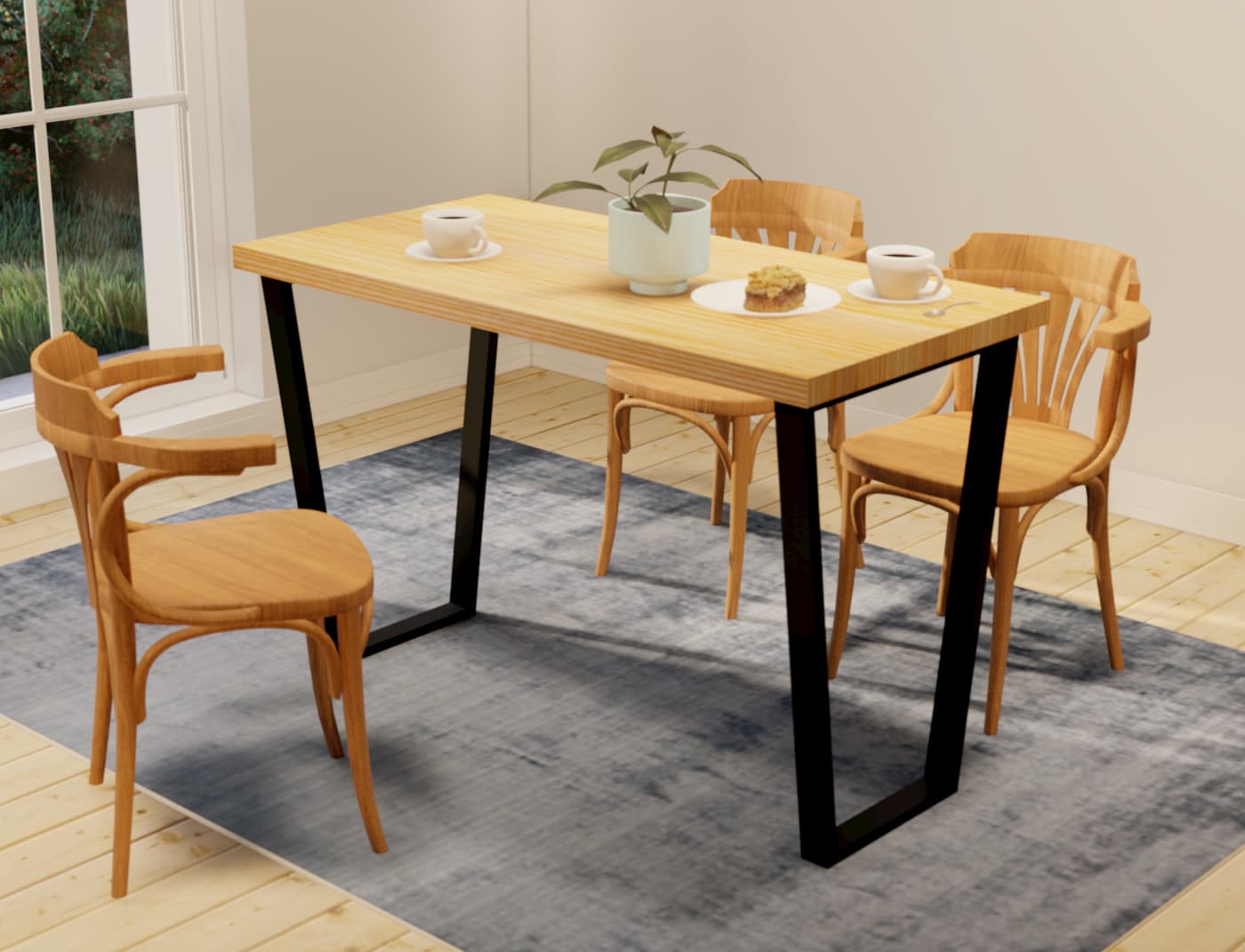 

Обеденный стол Mister Loft Сиэтл 6014075