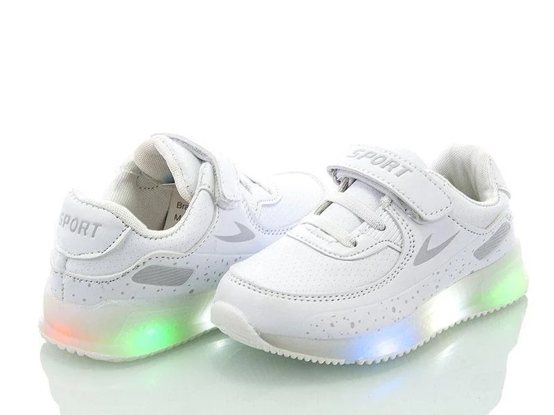 

Кроссовки светящиеся BBT H2801 26 белые