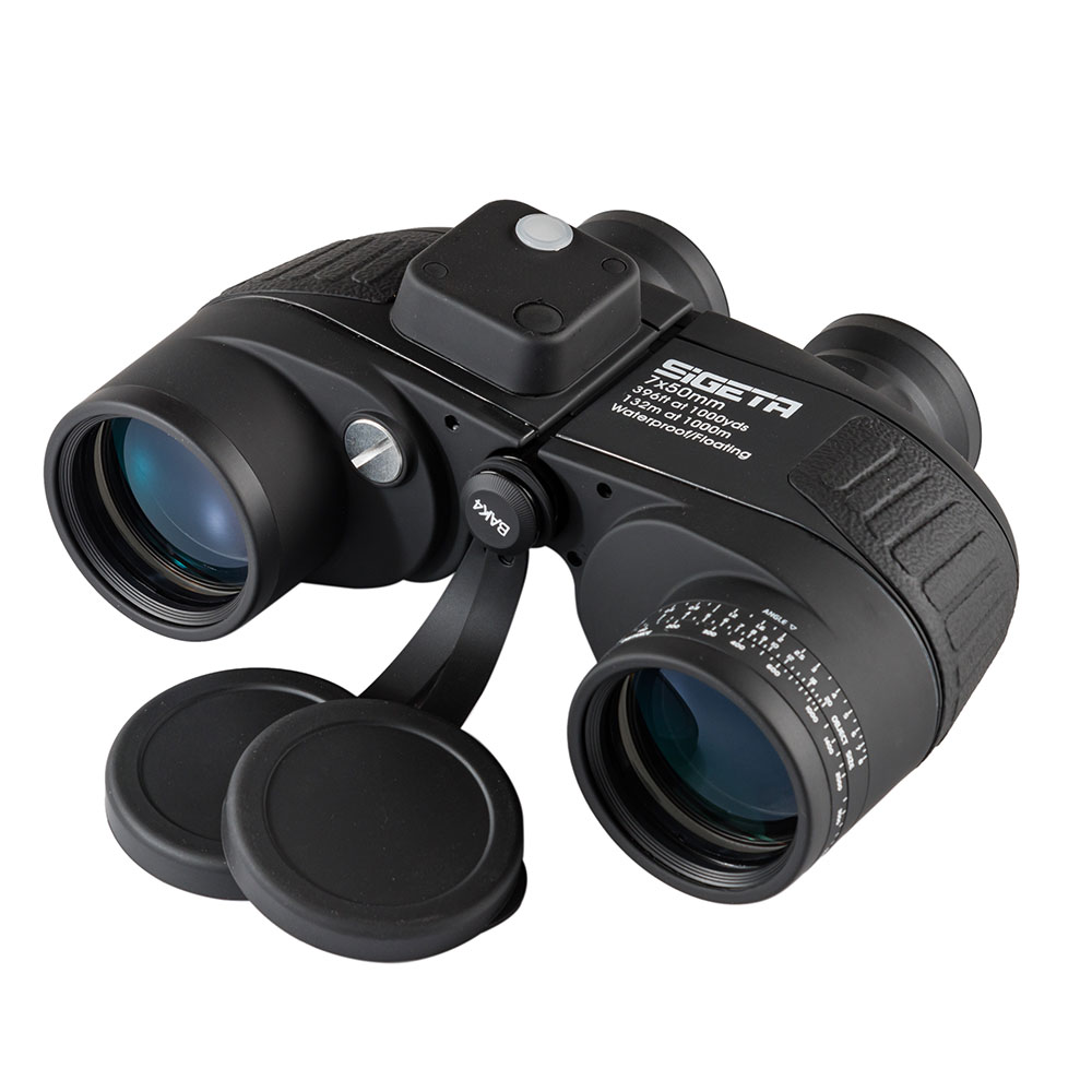 

Бинокль SIGETA Admiral 7x50 Black floating/compass/reticle морской