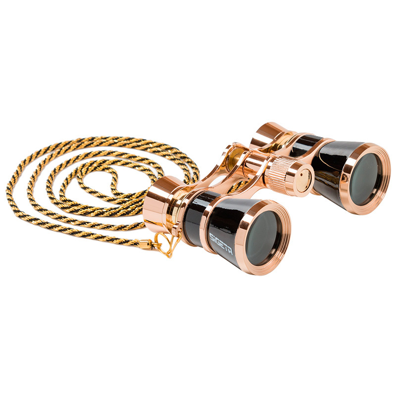 

Театральный бинокль SIGETA TEATRUM C 3x25 (с цепочкой) Black