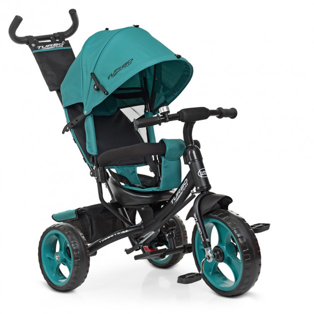 

Велосипед трехколесный колясочный Turbotrike колеса EVA M 3113-4-1