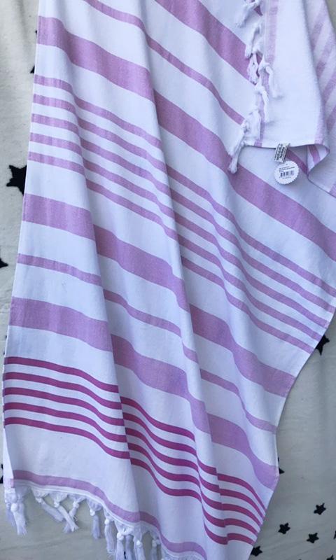 

Пляжное полотенце Purple stripes Art of Sultana DP85025