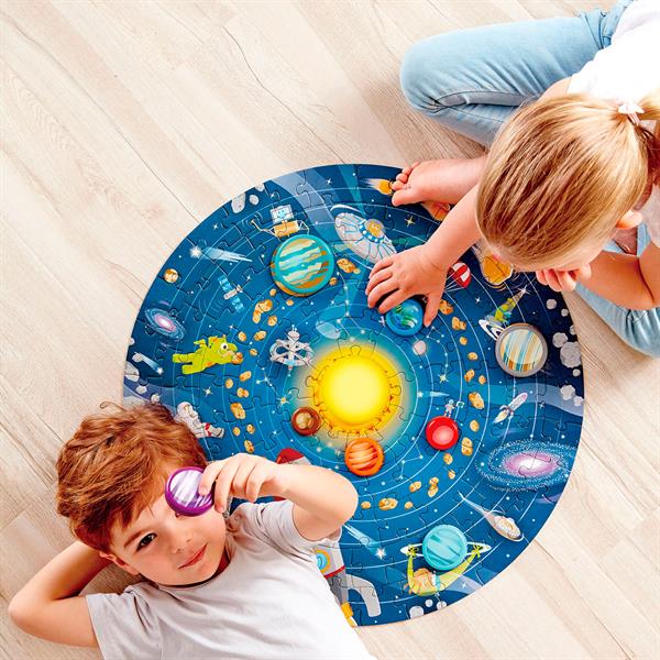 

Деревянный пазл Hape Солнечная система, с подсветкой (E1625)