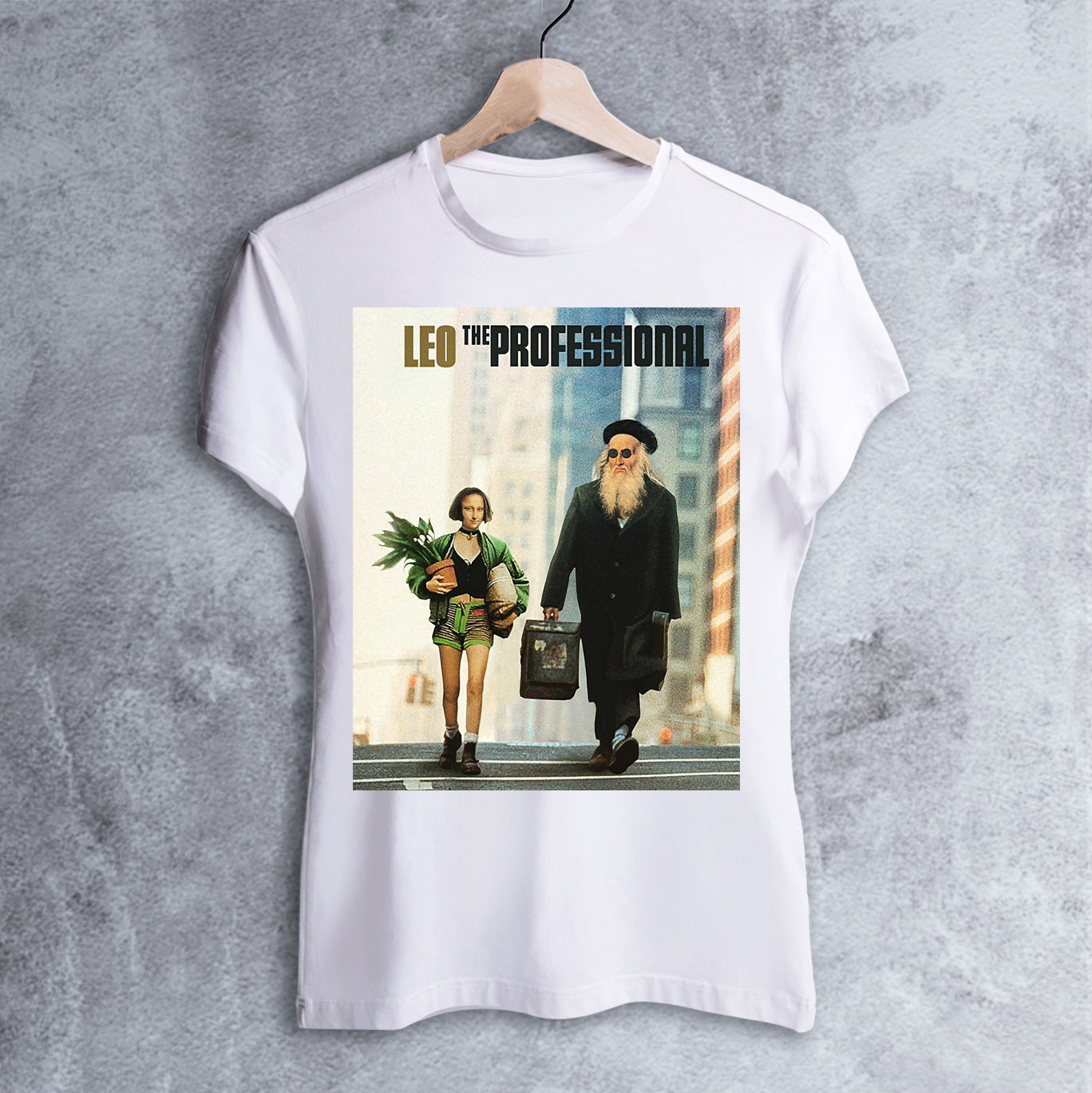 

Футболка Dali's Mustache clothes с принтом Лео Киллер Женская Белая L