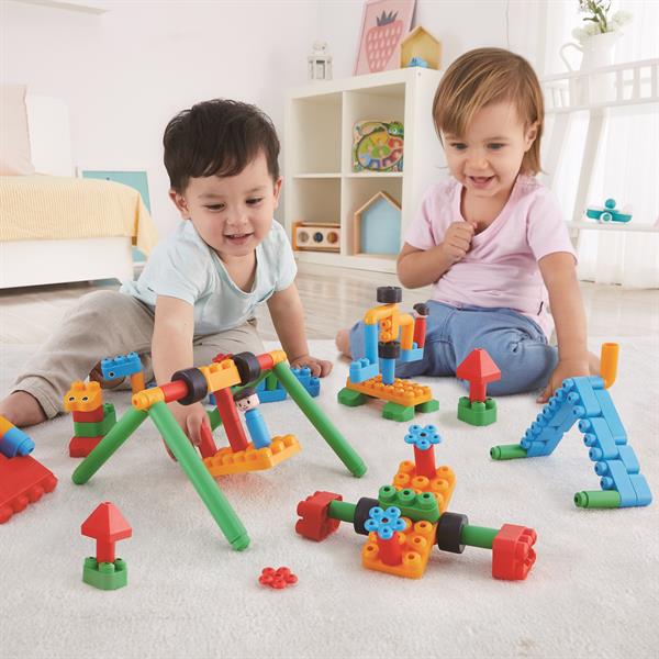 

Конструктор Hape PolyM Игровая площадка 110 эл.