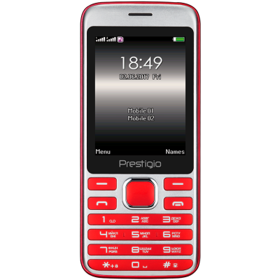 

Мобильный телефон PRESTIGIO 1281 Duo Red