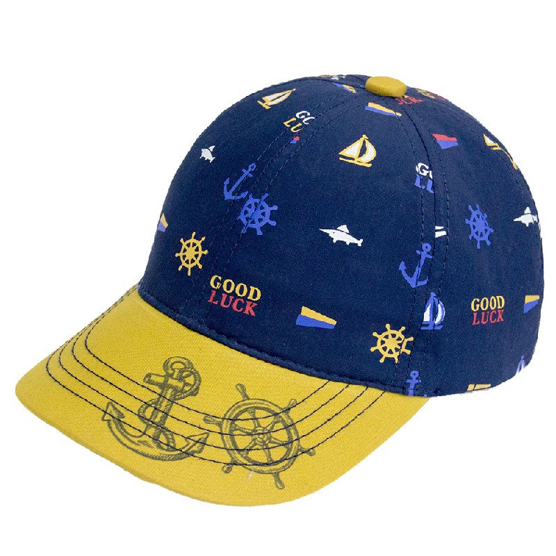 

Бейсболка для хлопчика David Star 385 52 см якоря