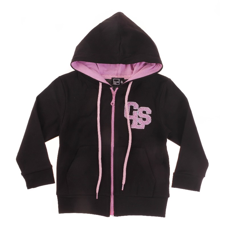 

Кофта Спортивна CLOISE CLO124002 122 см черный/розовый