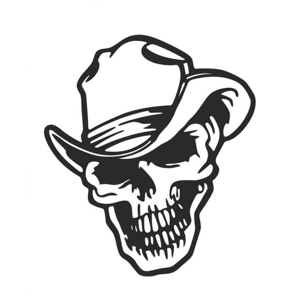 

Объемная картина-панно из дерева на стену 60х68 см IdeaClock Skull smile