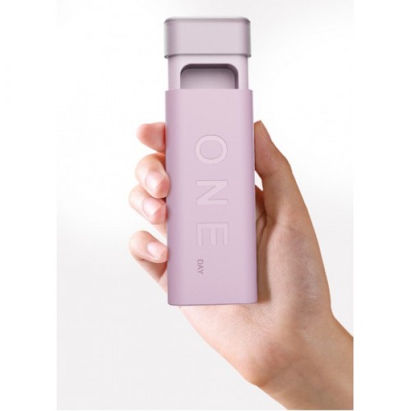 

Карманная таблетница One Day на 3 отделения Розовая